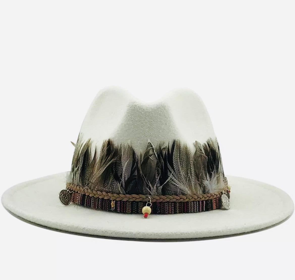 Unisex  Collection Fedora Hats With Feather