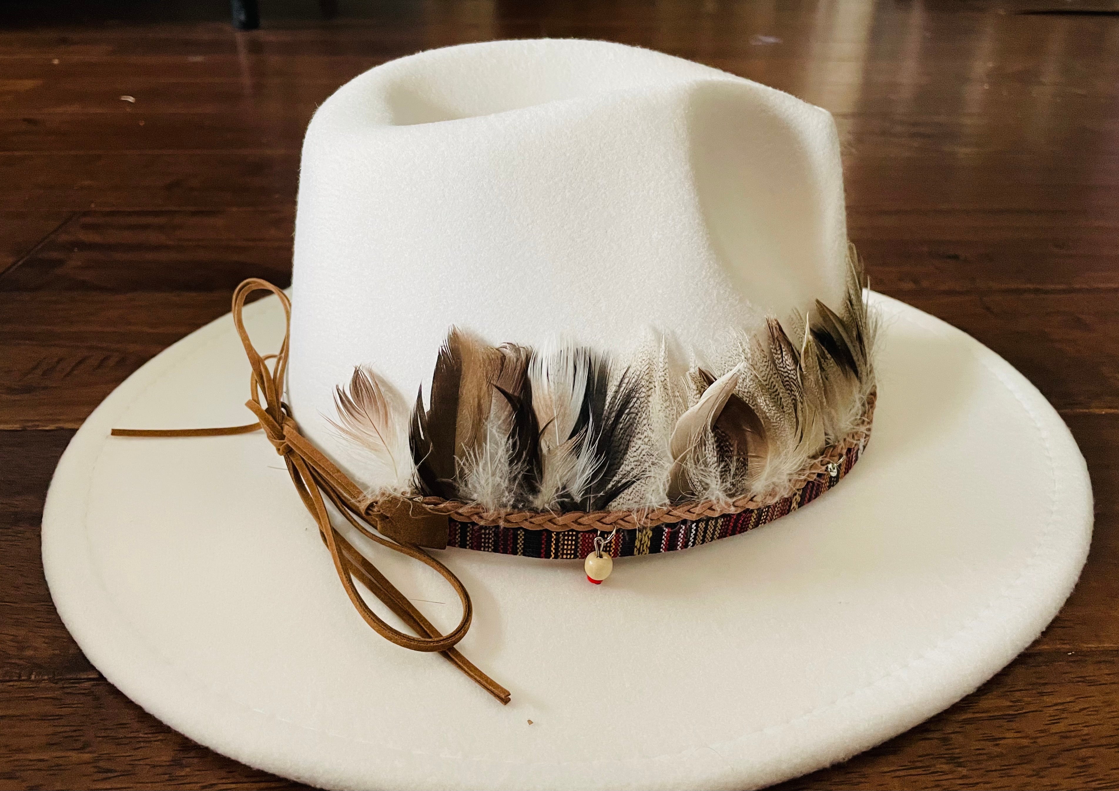 Unisex  Collection Fedora Hats With Feather
