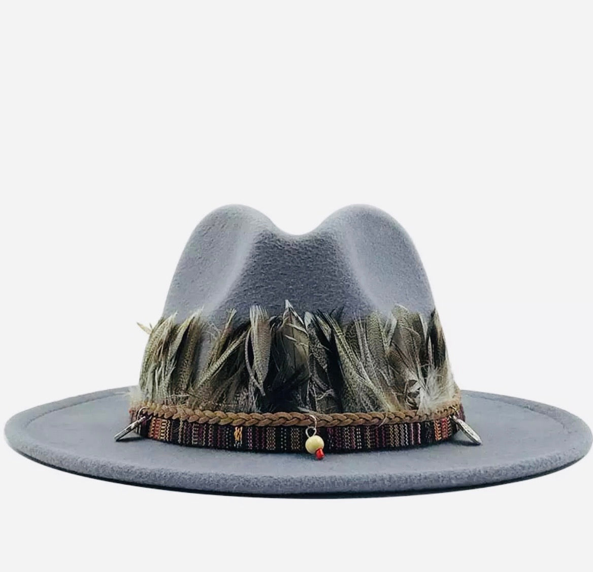 Unisex  Collection Fedora Hats With Feather