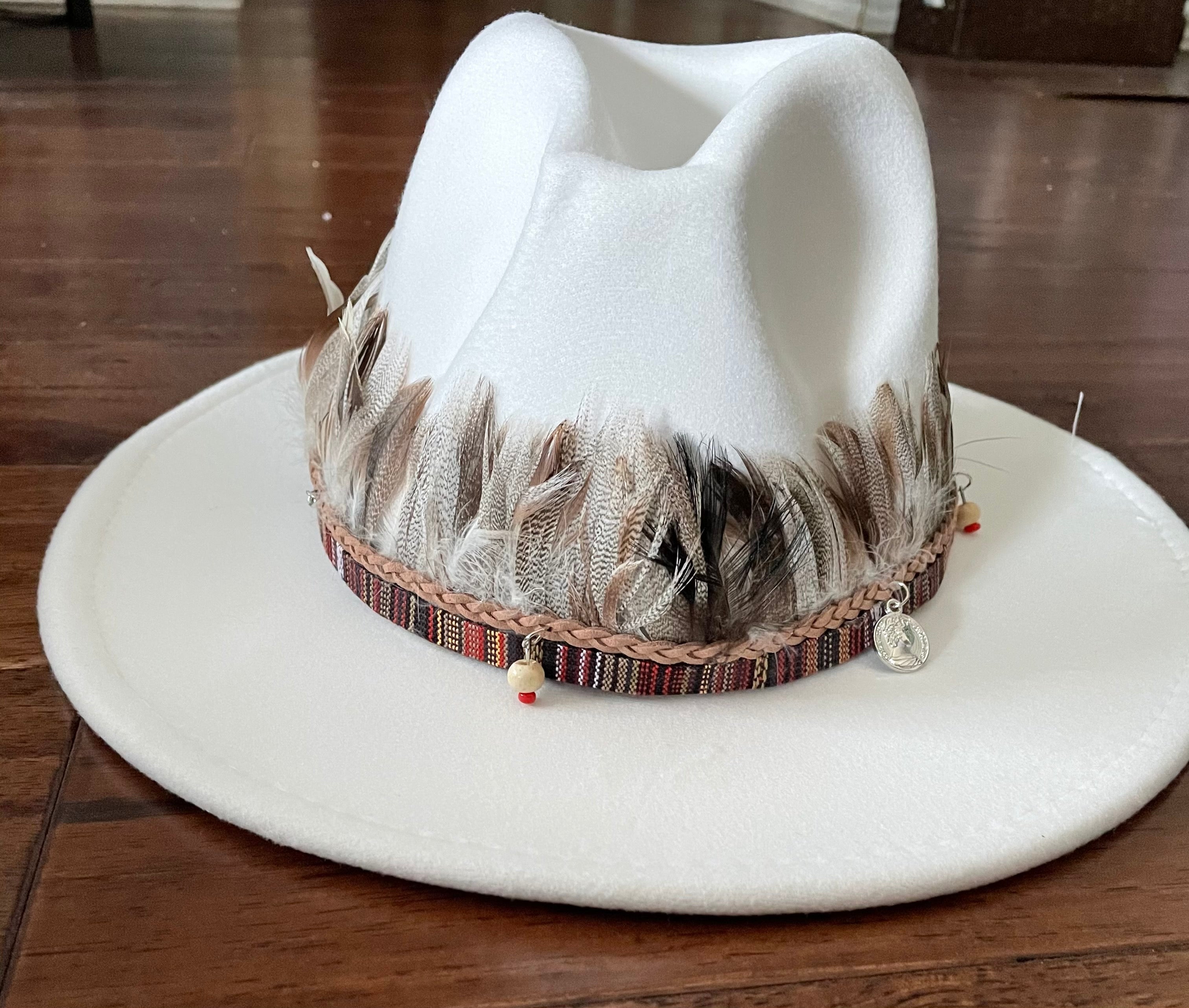 Unisex  Collection Fedora Hats With Feather