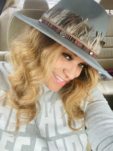 Unisex  Collection Fedora Hats With Feather