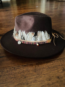 Unisex  Collection Fedora Hats With Feather