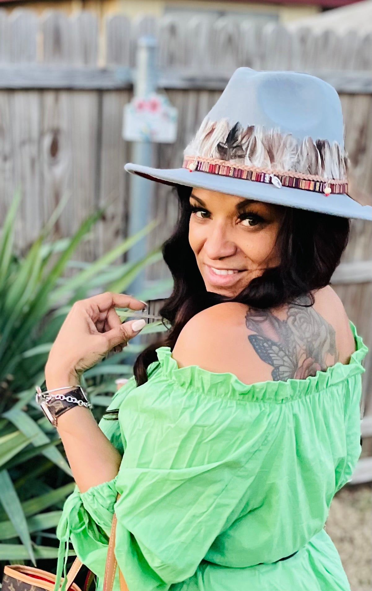 Unisex  Collection Fedora Hats With Feather